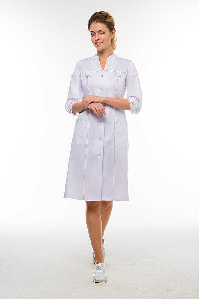 Модные медицинские женские халаты