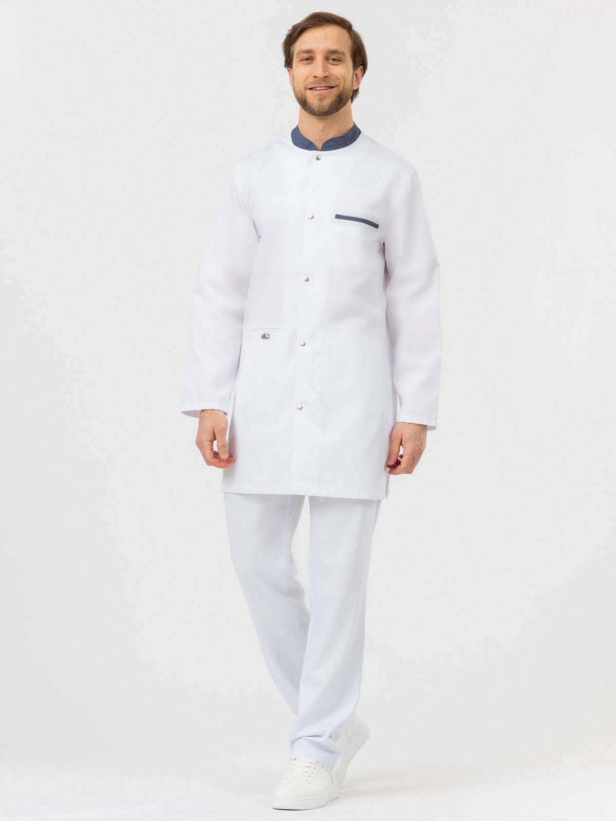 Халат медицинский мужской 1940/3УК  Халат медицинский мужской 1940/3УК